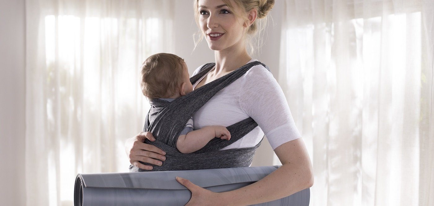 The New Mom Workout You Can Do with Your Baby Boppy