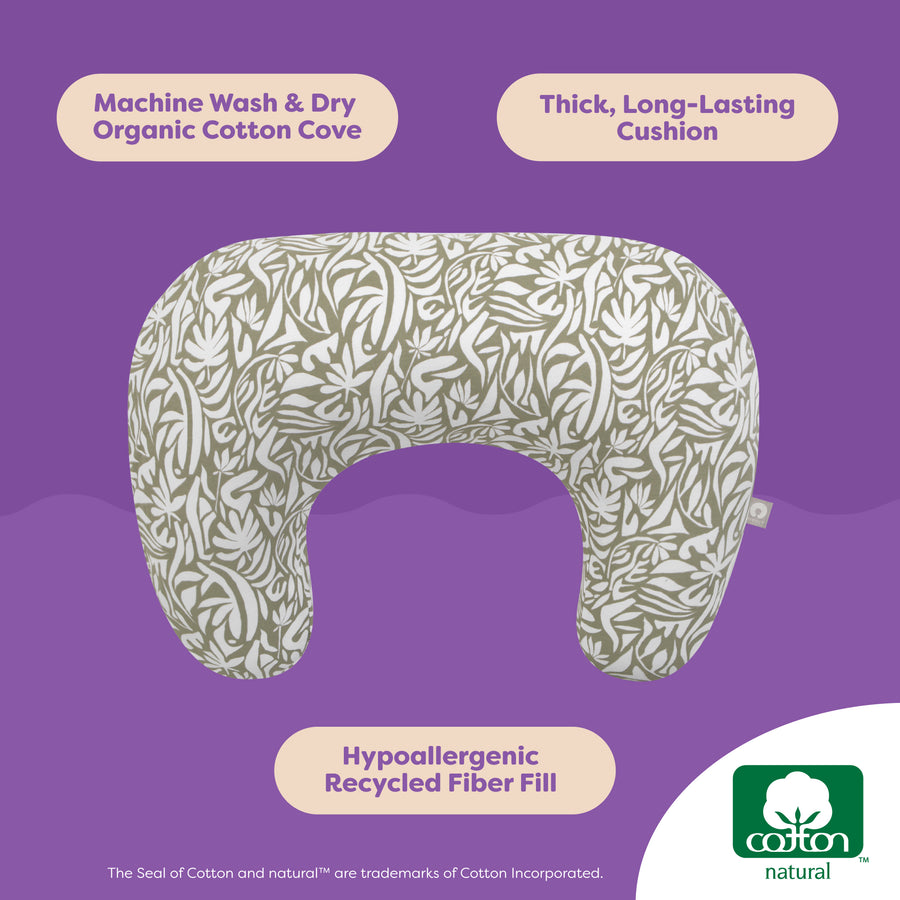 New Boppy Nursing Pillow with Organic Boppy Cover | Boppy
