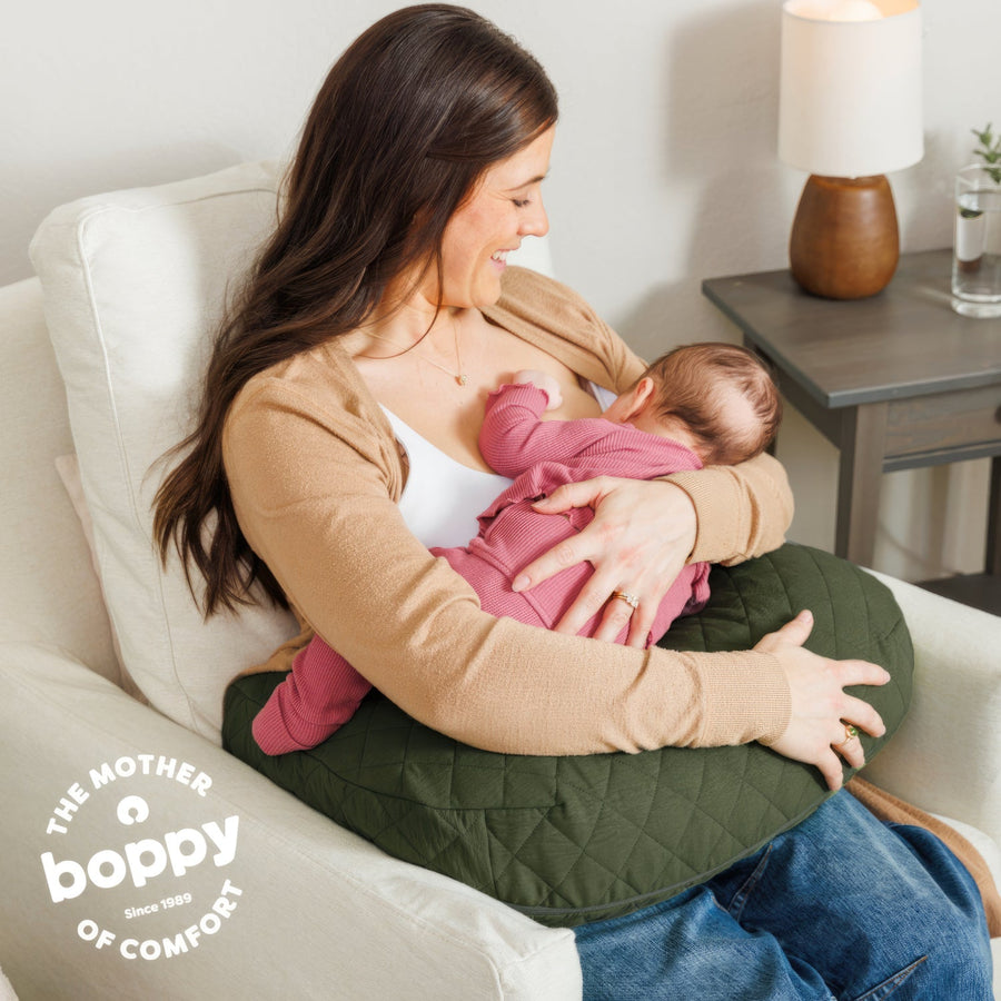 New Luxe Boppy Nursing Pillow - Premium Breastfeeding Pillow | Boppy