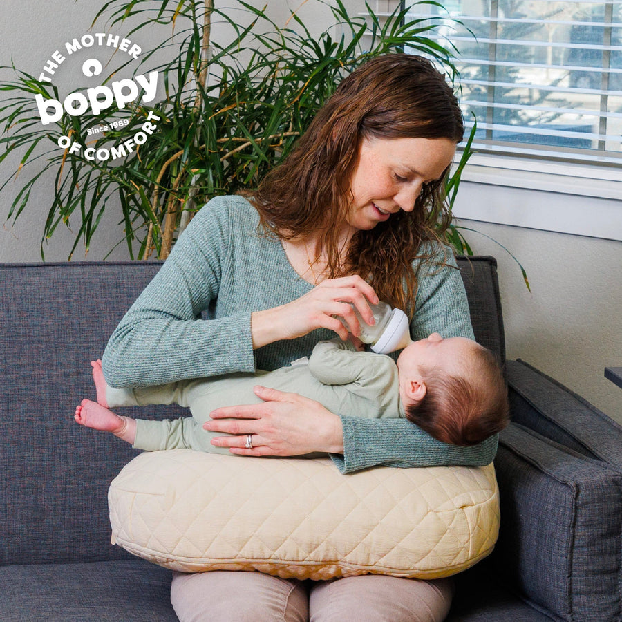 New Luxe Boppy Nursing Pillow Premium Breastfeeding Pillow Boppy