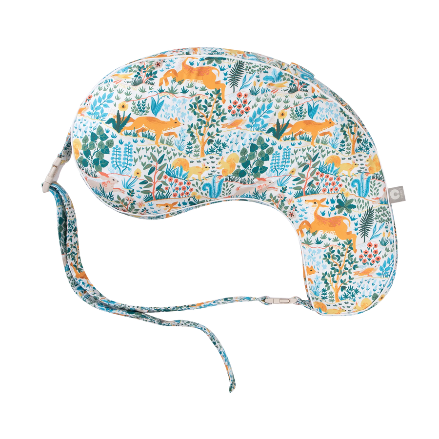summer infant nursing pillow Boppy Uplift Nursing Pillow Colorful Forest Animals