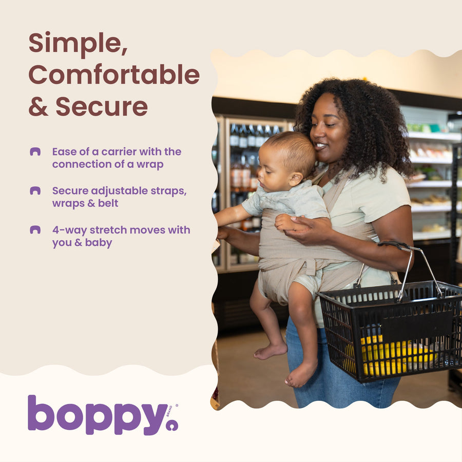 Boppy | ComfyFit Adjust Baby Carrier - Comfortable and Supportive