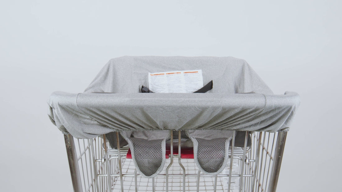 Compact Antibacterial Shopping Cart Cover Boppy